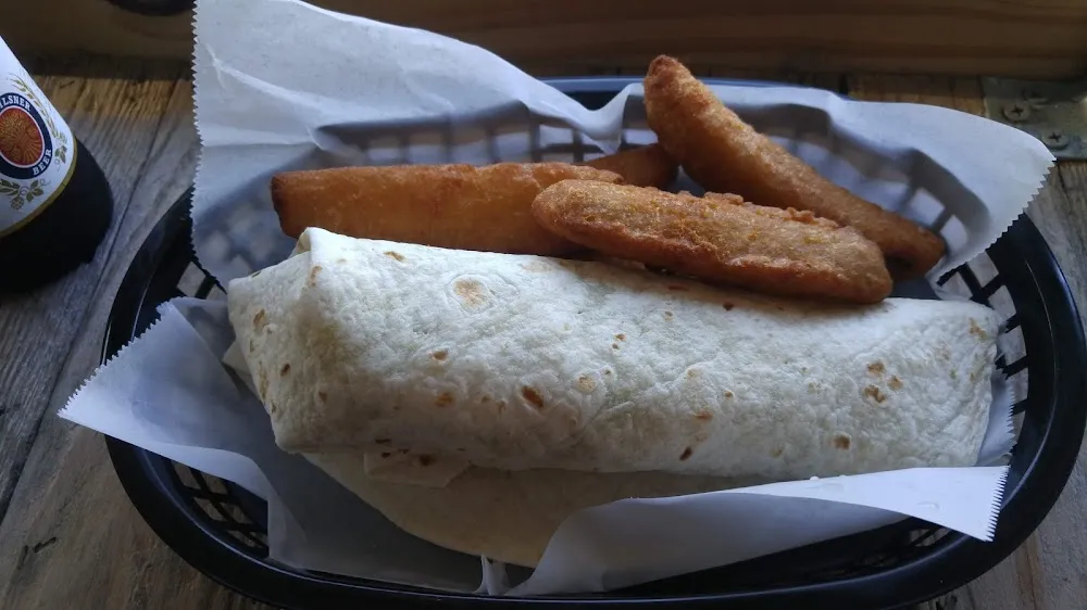 blt Wrap with Fried Pickle Spears